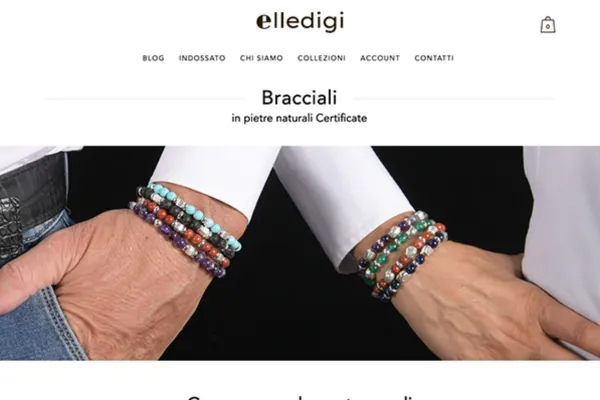 Home page del sito Elledigigioielli